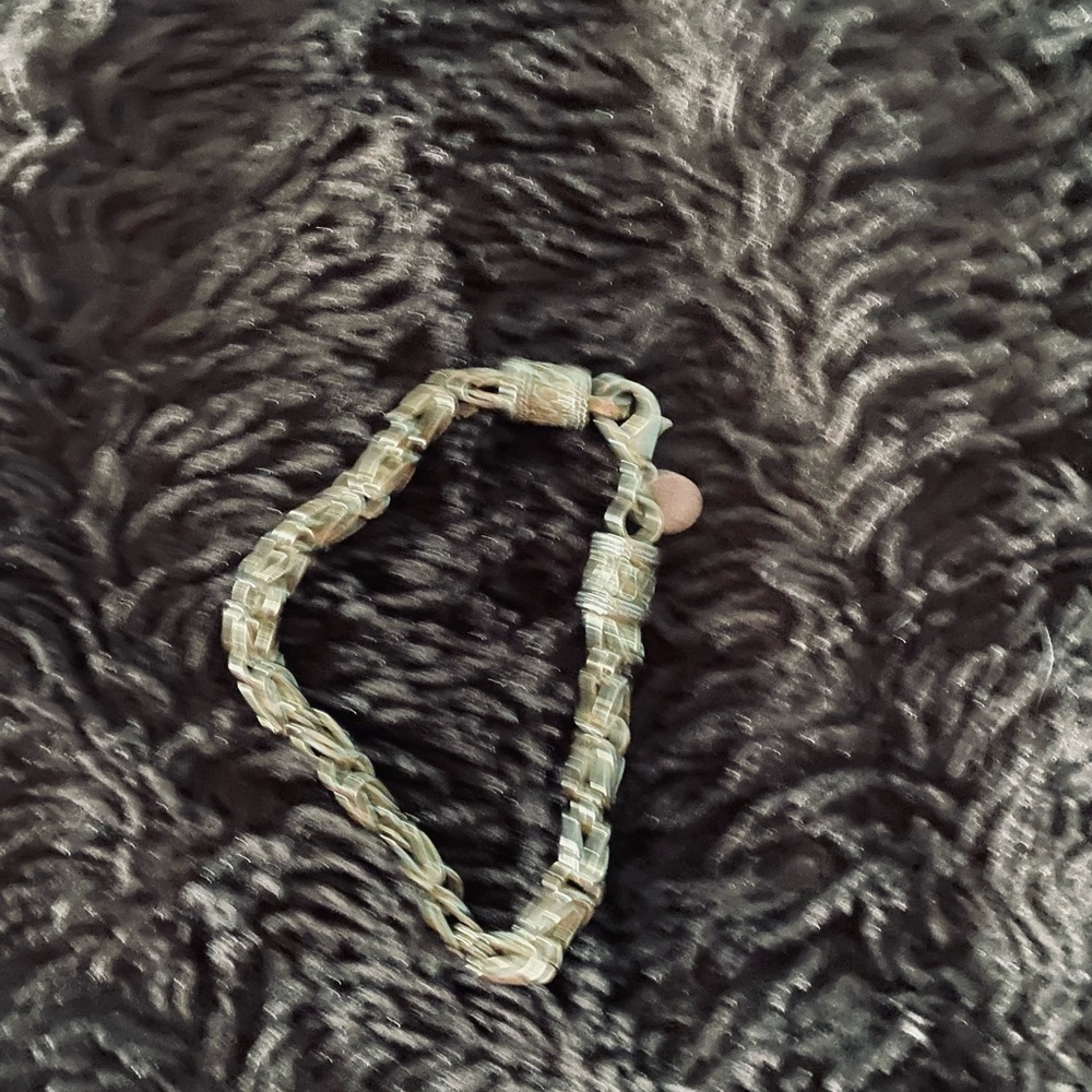 Sterling silver bracelet Turkish link